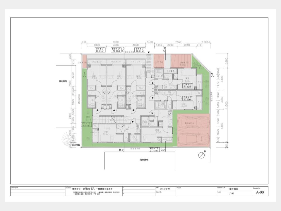 ボリュームチェック時の自治体条例の影響を示した図面のイメージ